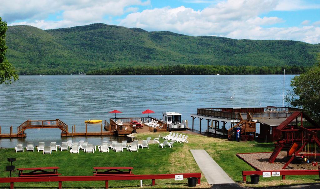 Flamingo Resort On Lake George Diamond Point Exterior photo